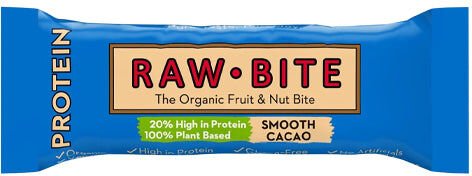 RawBite Protein Smooth Cacao Ø 12 Pack RawBite Protein Smooth Cacao Ø 12 Pack