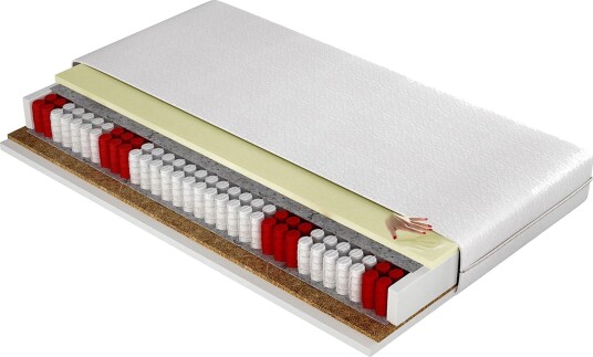 Billok Madrass 180x200 cm Hvit - Hvit Billok Madrass 180x200 cm Hvit - Hvit