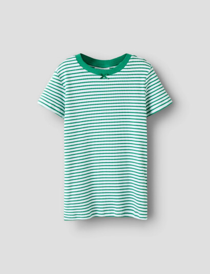 Name It Nkfofrida Ss Slim Top Green 134 140