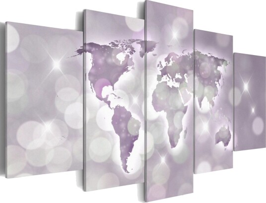 Bilde Amethyst World 100x50 Artgeist sp. z o. o.