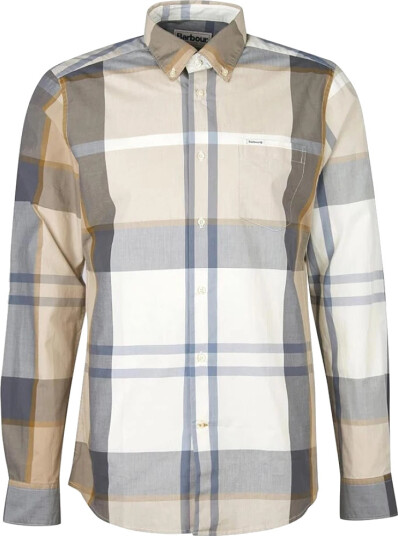 Barbour Herre Skjorter Beige M, Barbour Herre Skjorter Beige M,