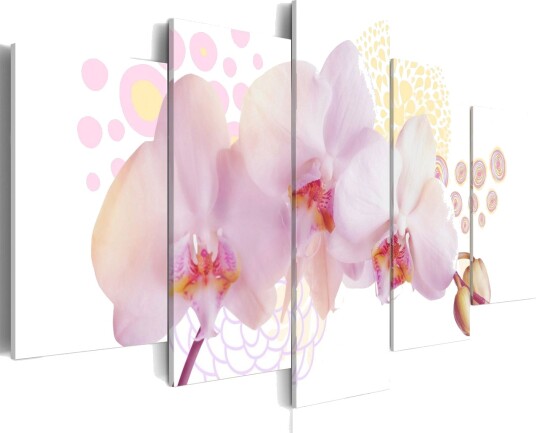 Bilde Finessed Orkidé 100x50 Artgeist sp. z o. o.