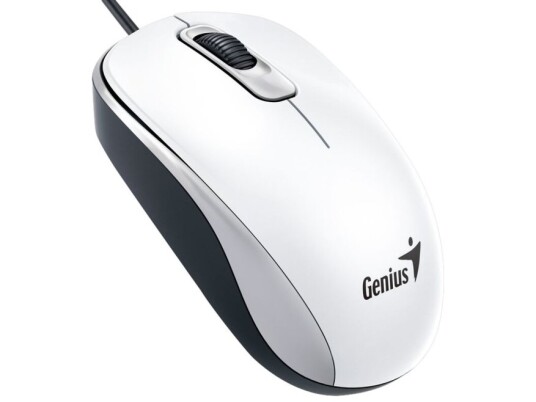 Genius Computer Technology Dx-110, Ambidekstriøs, Optisk, Usb Type-A, 1000 Dpi, Hvit Genius Computer Technology Dx-110, Ambidekstriøs, Optisk, Usb Type-A, 1000 Dpi, Hvit