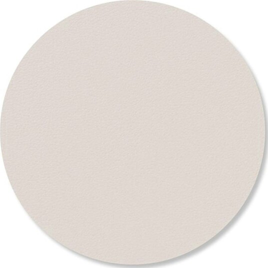 Lind Dna Circle Glassunderlegg Nupo 10 cm Soft Nude