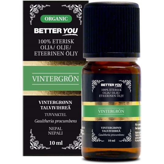 Better You Vintergrönolja EKO Eterisk 10 ml