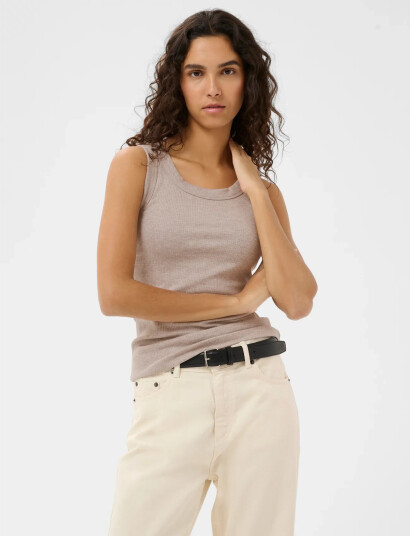 InWear Dagnaiw Melange Tank Beige XXXL