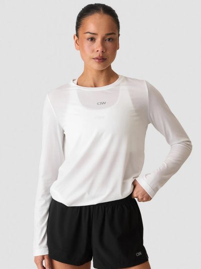 ICIW Define Loose Long Sleeve Hvit XXL