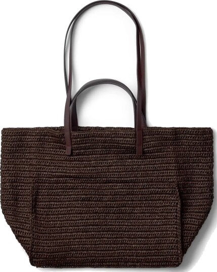 Selected Slftori Tote Bag Brown ONE SIZE