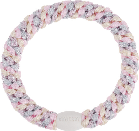 KKNEKKI Glitter Hårstrikk | 21 Varianter Silver Pink Glitter KKNEKKI Glitter Hårstrikk | 21 Varianter Silver Pink Glitter
