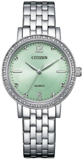 Citizen Dameklokke EL3100 55X Dress Turkis/Stål Ø31 mm