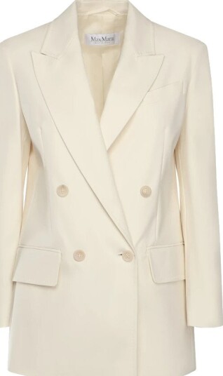 Max Mara Dame Jakker Beige 3XS, Max Mara Dame Jakker Beige 3XS,