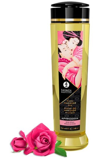 Shunga Massage Oil Aphrodisia Roses 240ml Shunga Massage Oil Aphrodisia Roses 240ml