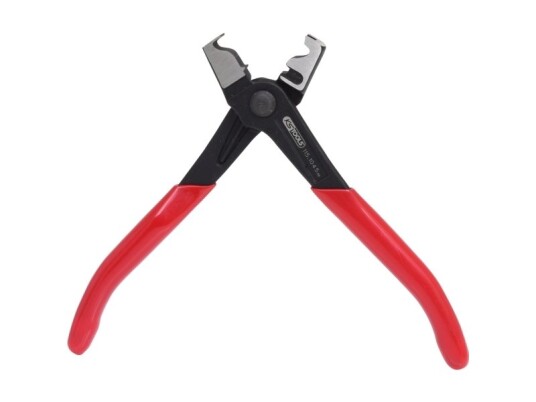 Ks Tools Slangeklemme Tang 180 mm Krom-Molybden-Stål med Plastbelagt Håndtak