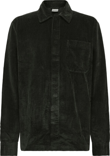 Knowledge Cotton Apparel Corduroy Overshirt Green XL Knowledge Cotton Apparel Corduroy Overshirt Green XL