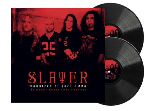 Slayer Monsters Of Rock 1994 LP/Vinyl Slayer Monsters Of Rock 1994 LP/Vinyl