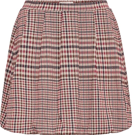 ICHI Ihkate Checkit Sk Red XL ICHI Ihkate Checkit Sk Red XL