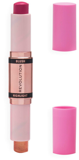 Makeup Revolution Blush & Highlight Stick Champagne Shine 8,6 g