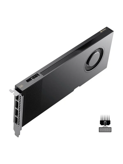 NVIDIA RTX PRO 4000 Grafikkort med 24GB GDDR7 RAM og PCIe 5.0 NVIDIA RTX PRO 4000 Grafikkort med 24GB GDDR7 RAM og PCIe 5.0