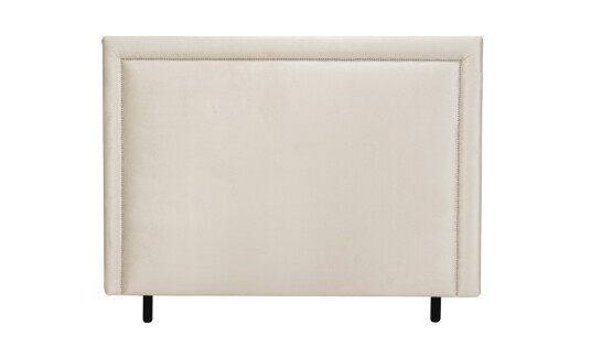 Soffadirekt PERLA Sengegavl 180 Fløyel Beige