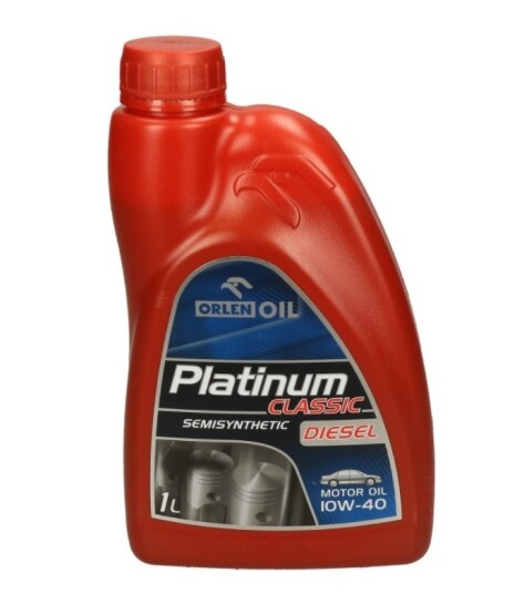 Motorolje ORLEN PLATINUM CLASSIC DIESEL SEMISYNTHETIC 10W-40 1L Motorolje ORLEN PLATINUM CLASSIC DIESEL SEMISYNTHETIC 10W-40 1L