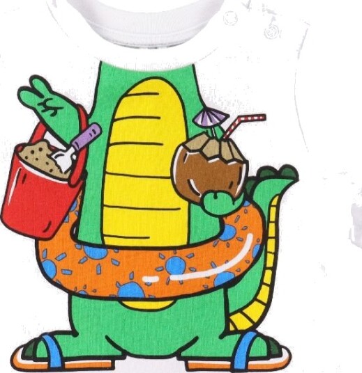 Stella McCartney Kids T skjorte Hvit m. Trykk Stella McCartney Kids 9 md T skjorte