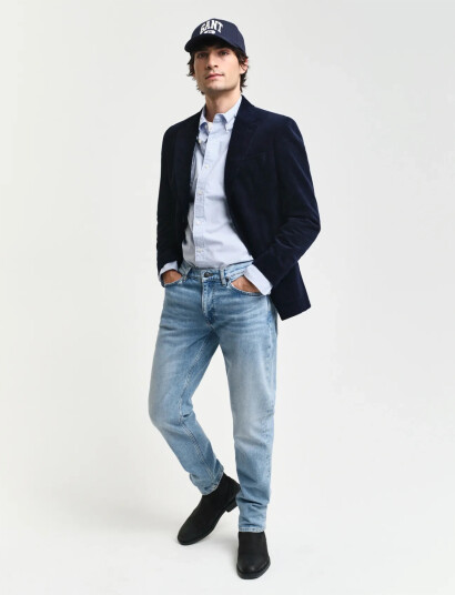 GANT Slim Gant Jeans - Blue - 36 x 32