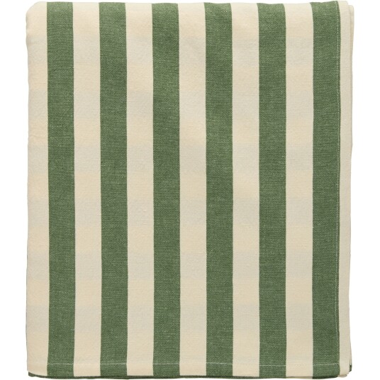 Decotique Block Stripe Duk 140x240 cm Grønn Decotique Block Stripe Duk 140x240 cm Grønn