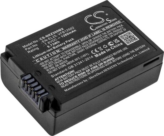 Batteri til kamera for Nikon Z50 Z50 ZFC Z30 osv. Batteri til kamera for Nikon Z50 Z50 ZFC Z30 osv.