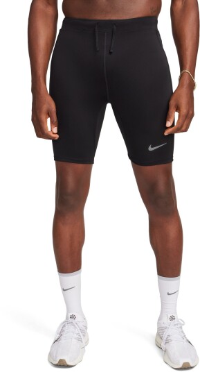 Nike Fast Brief-Lined Running Tights Herre Black/Reflective Silver S