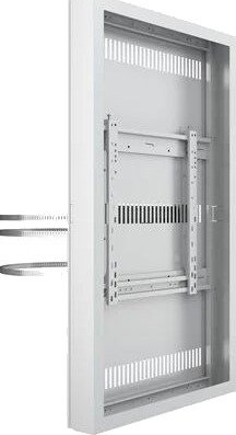 Multibrackets M Pro Series enclosure - medium - for LCD display - white - Max 30 kg - recommended for 50"