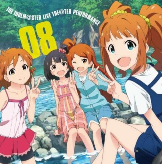 Original Game Soundtrack The Idolm@ster Live The@ter Performance 08 CD
