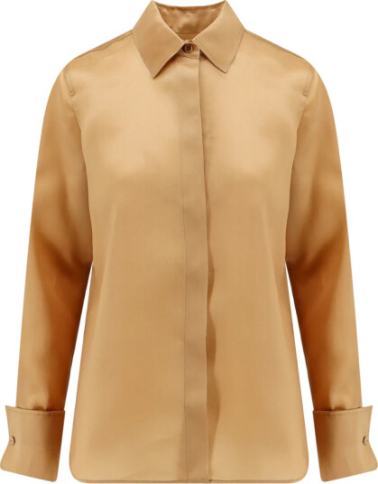 Max Mara Dame Bluser & Skjorter Brun L,
