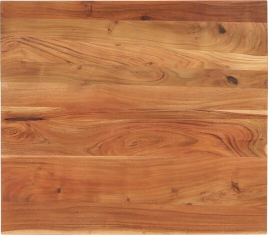  Bordplate 90x80x3,8 cm rektangulær heltre akasie 371004