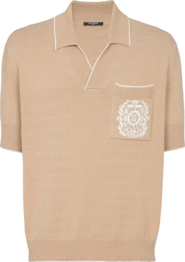 Balmain Herre Strikkevarer Beige XS,