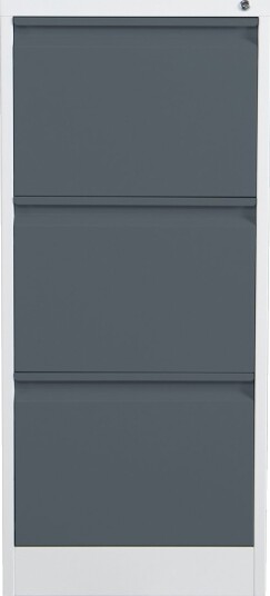 Phoenix Safe Hengeregistreringsskap 3 Skuffer Antrasitt FC1003GAK Phoenix Safe Hengeregistreringsskap 3 Skuffer Antrasitt FC1003GAK