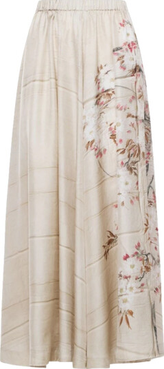 Pierre Louis Mascia Dame Skjørt Beige S,