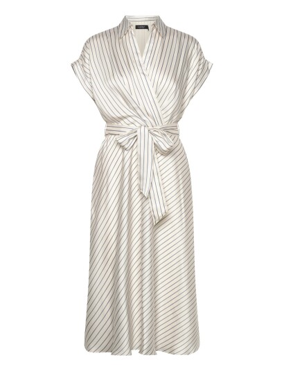 Lauren Ralph Lauren Luxe Twill Wvn Dresses Cream 46