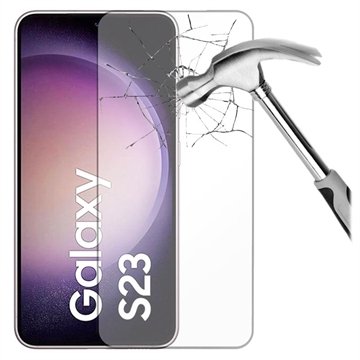 Prio 3D Samsung Galaxy S23 5G Beskyttelsesglass Svart