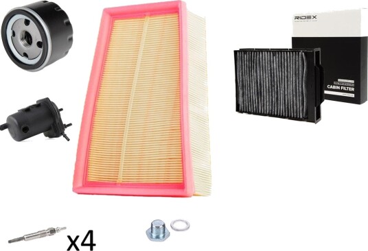 Servicepakke RIDEX 4682P21372