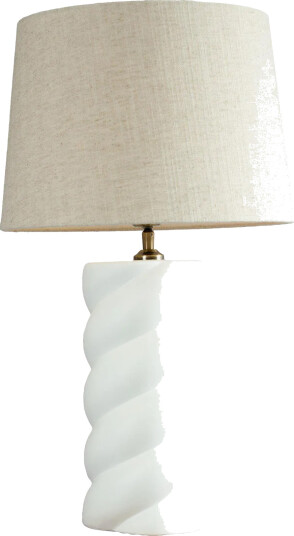PR Home Spin bordlampe Hvit beige