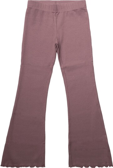 Mango Cotton Flare Leggings   PINK   110