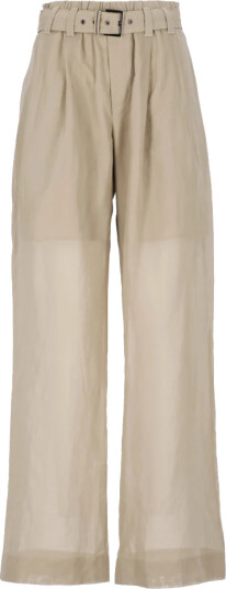 Brunello Cucinelli Dame Bukser Beige L,