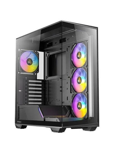 Antec C3 ARGB Midi Tower Kabinett Svart med Herdet Glass