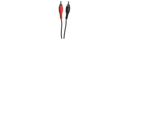 Connectech Phono Kabel. 2.5M. Sort