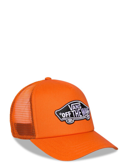 VANS Classic Patch Curved Bill Trucker Orange ONE SIZE VANS Classic Patch Curved Bill Trucker Orange ONE SIZE