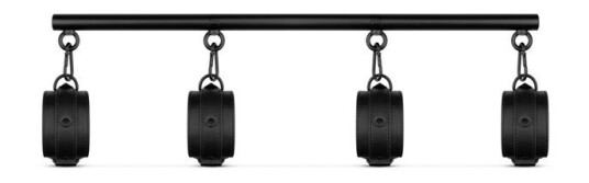 Bedroom Fantasies Bedroom Fantasies Adjustable Spreader Bar BF005BLK Bedroom Fantasies Bedroom Fantasies Adjustable Spreader Bar BF005BLK