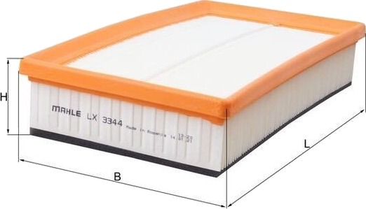 Luftfilter KNECHT LX 3344 Luftfilter KNECHT LX 3344