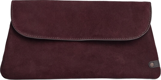 DEPECHE Bilbao Clutch Burgundy ONE SIZE DEPECHE Bilbao Clutch Burgundy ONE SIZE
