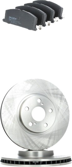Bremseskiver og klosser RIDEX 3405B2899