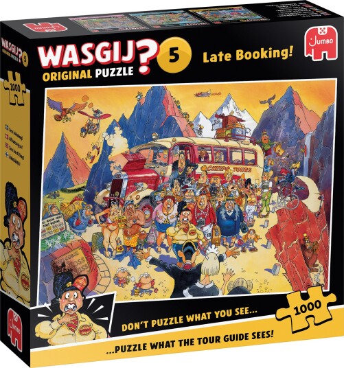Wasgij Original 5 Puslespill Late Booking! 1000 Brikker Wasgij Original 5 Puslespill Late Booking! 1000 Brikker